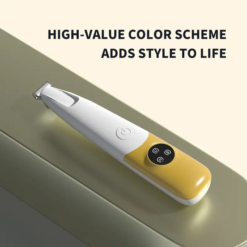 Summervibes Petlovers Rechargeable Pet Hair Trimmer Kit, Pet Paw Trimmer, Cordless Quiet Dog Trimmer for Grooming with LED Light, Small Dog Grooming Clippers for Dogs & Cats, Pet Grooming Tool,Waterproof, Low Noise Pet Shaver